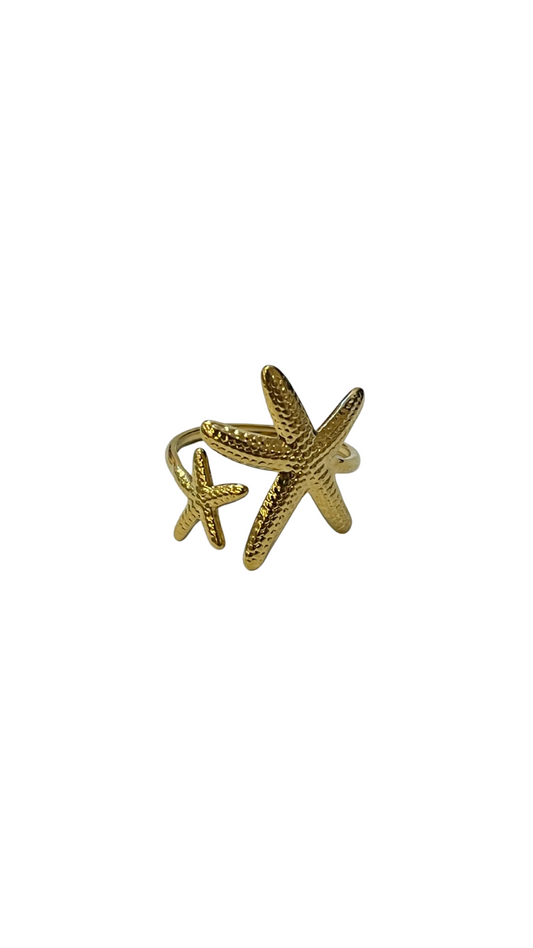 Anillo estrella de mar mini