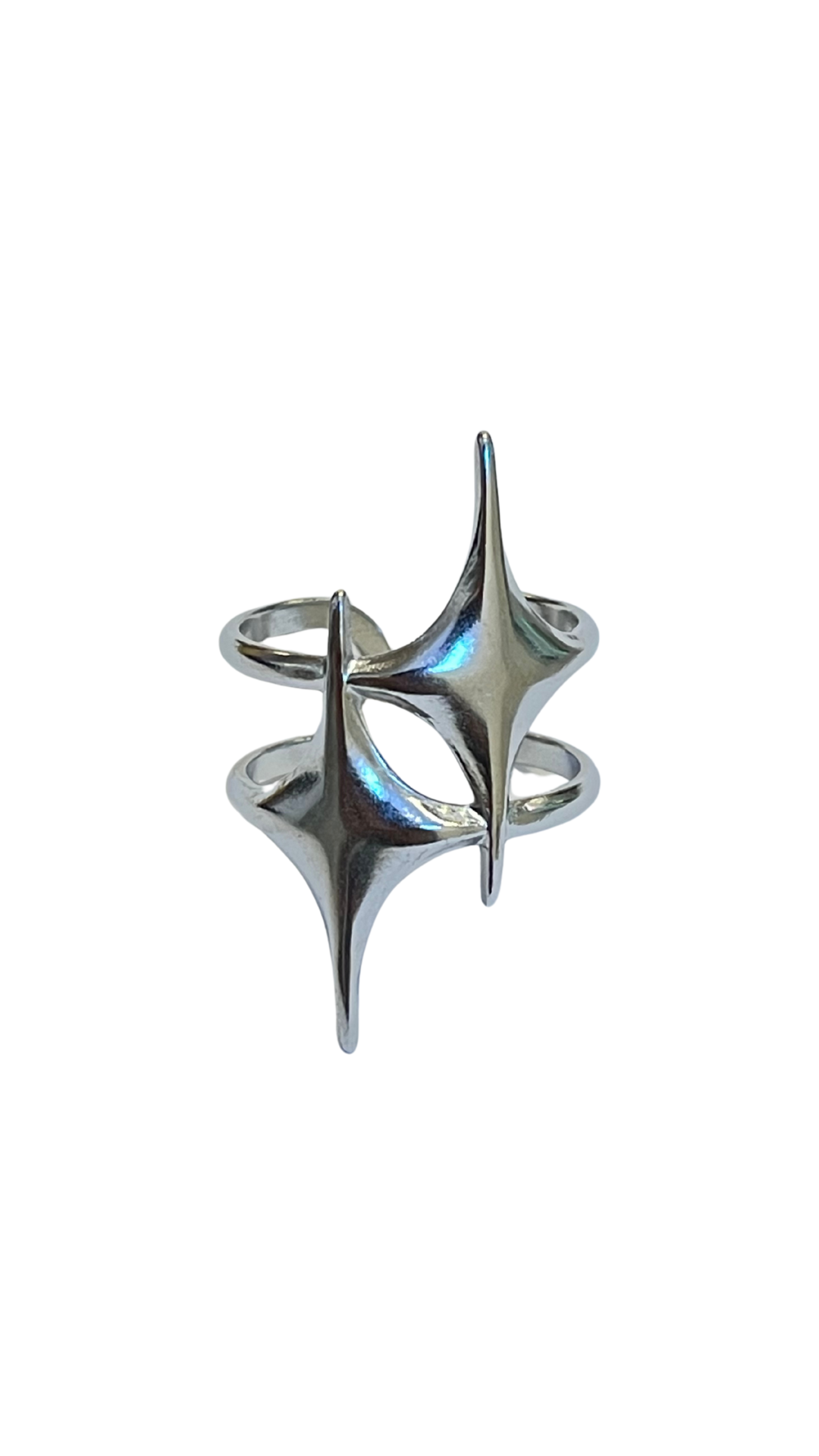 Anillo doble estrella