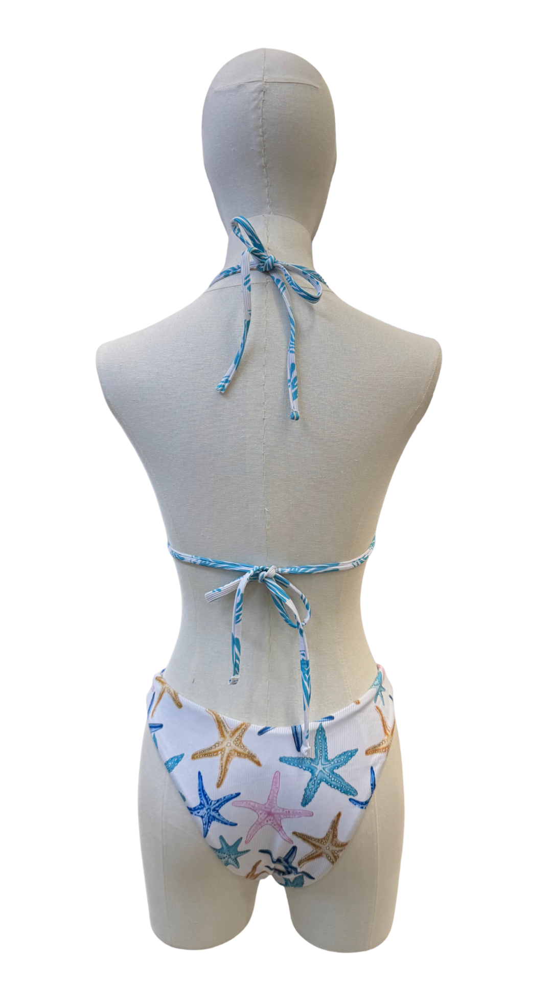 Set bikini de Estrella y Concha reversible