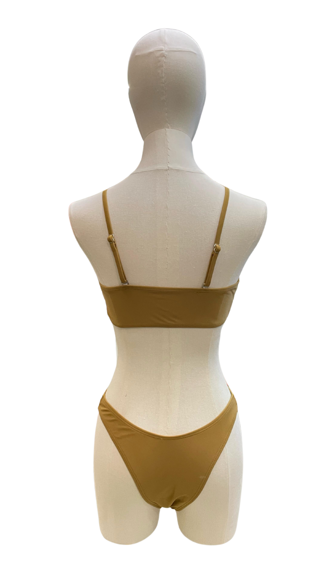 Set bikini + pareo corto bordado