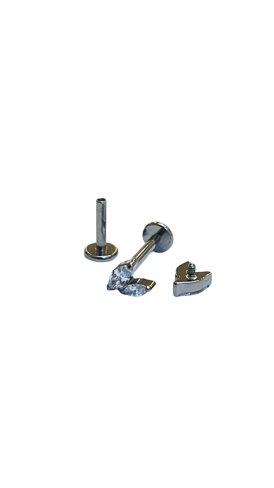 Piercing dos zirconias