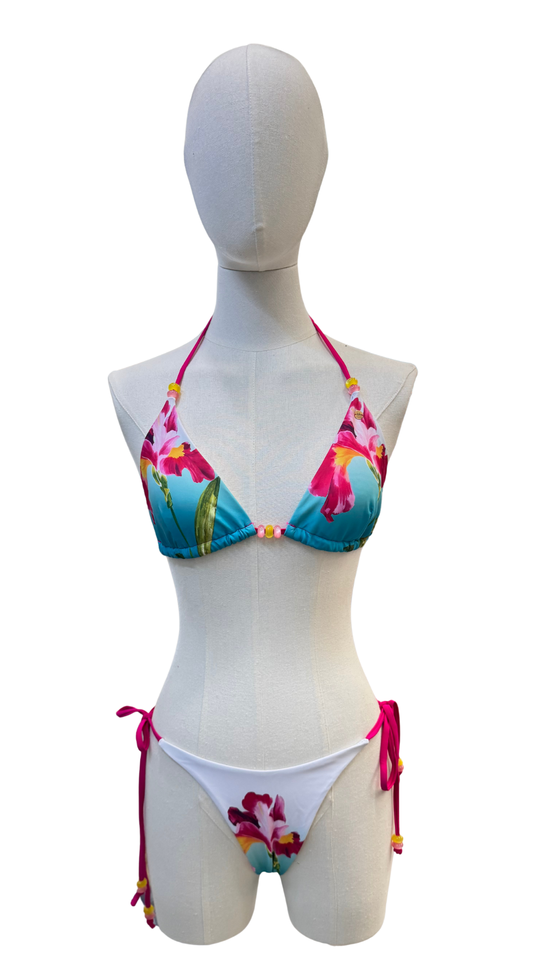 Set bikini completamente ajustable + pareo largo