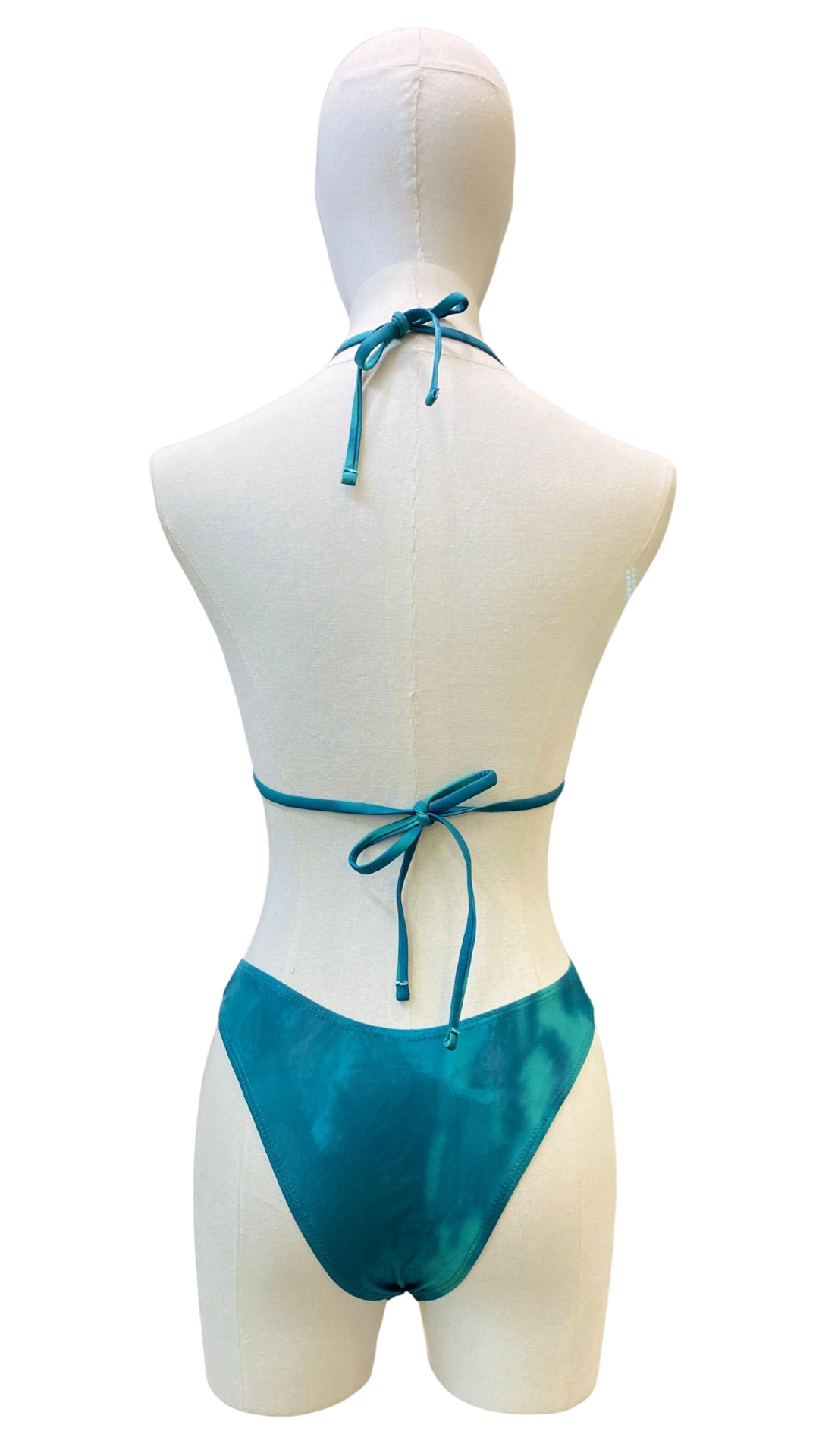 Set bikini de triángulo + pareo largo