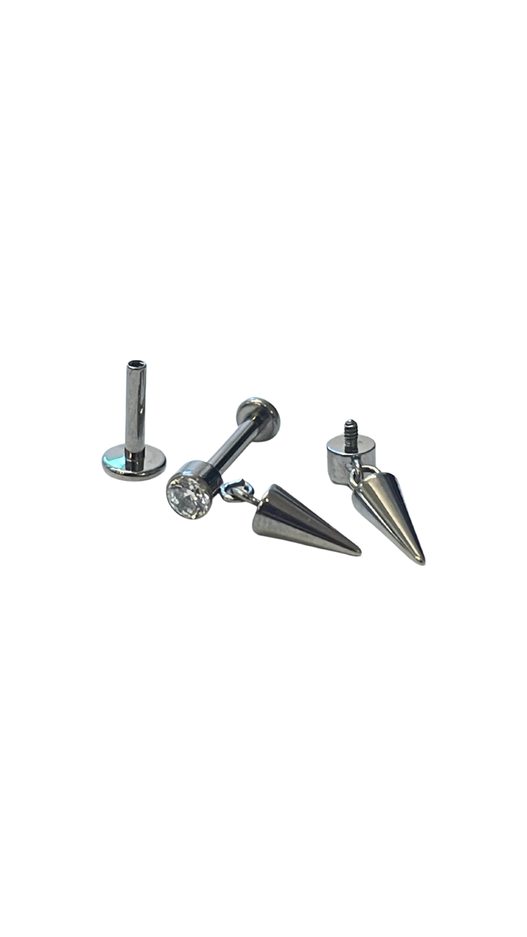 Piercing zirconia y punta de titanio