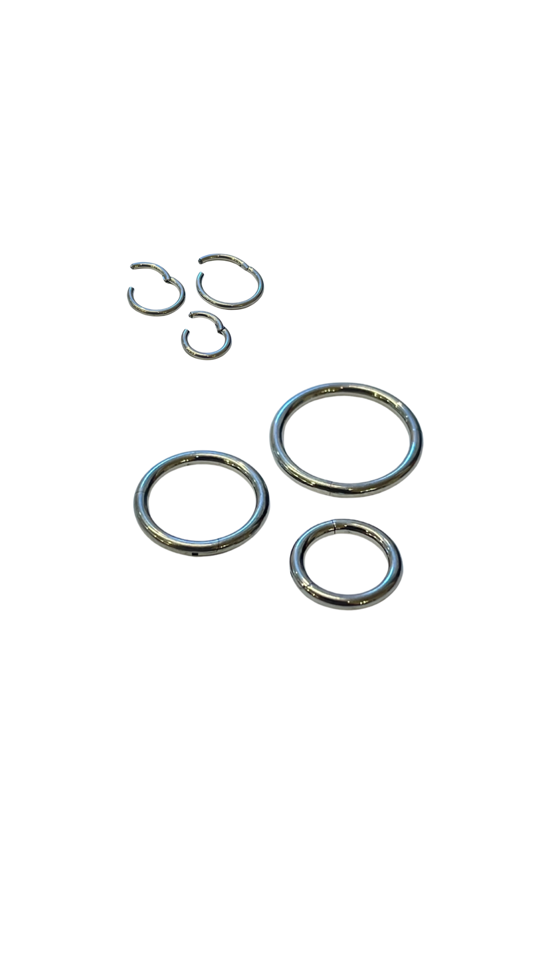 Piercing clicker de titanio