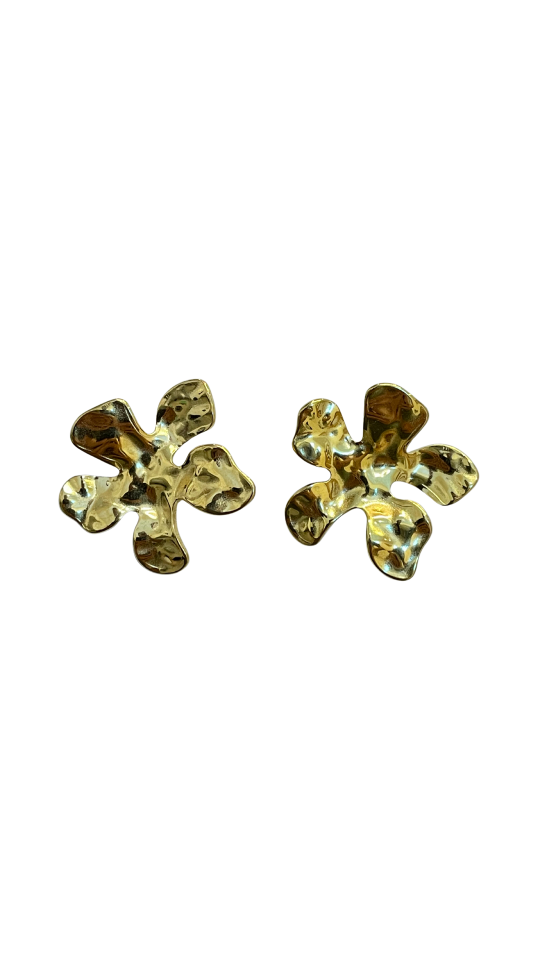 Arete flor irregular