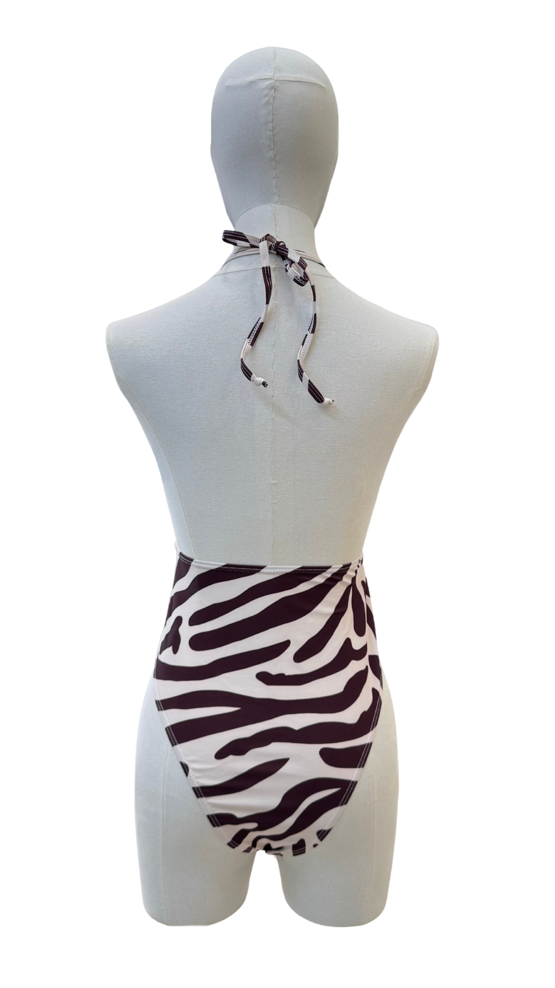 Bañador estampado de zebra