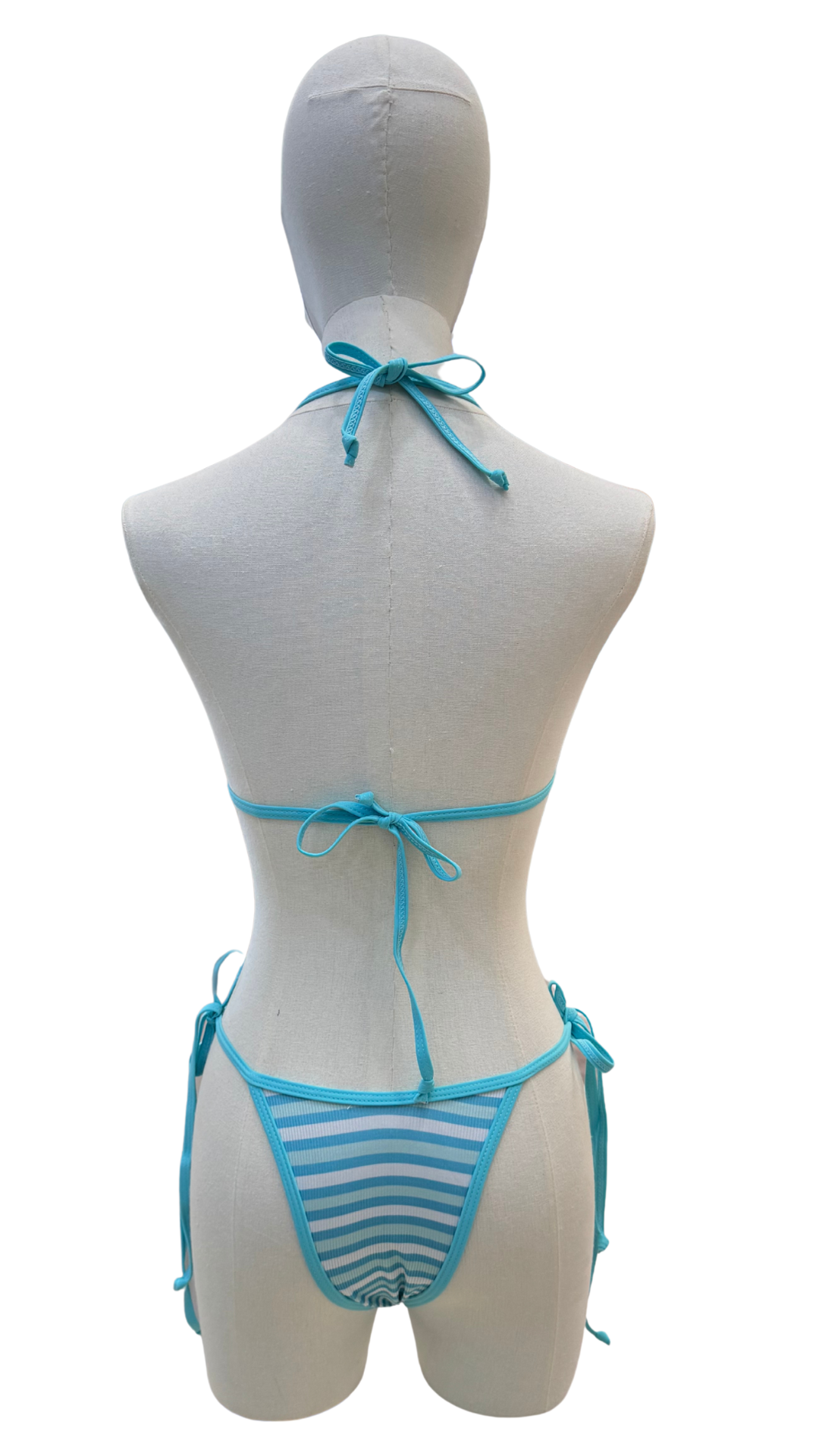 Set bikini mini completamente ajustable + short