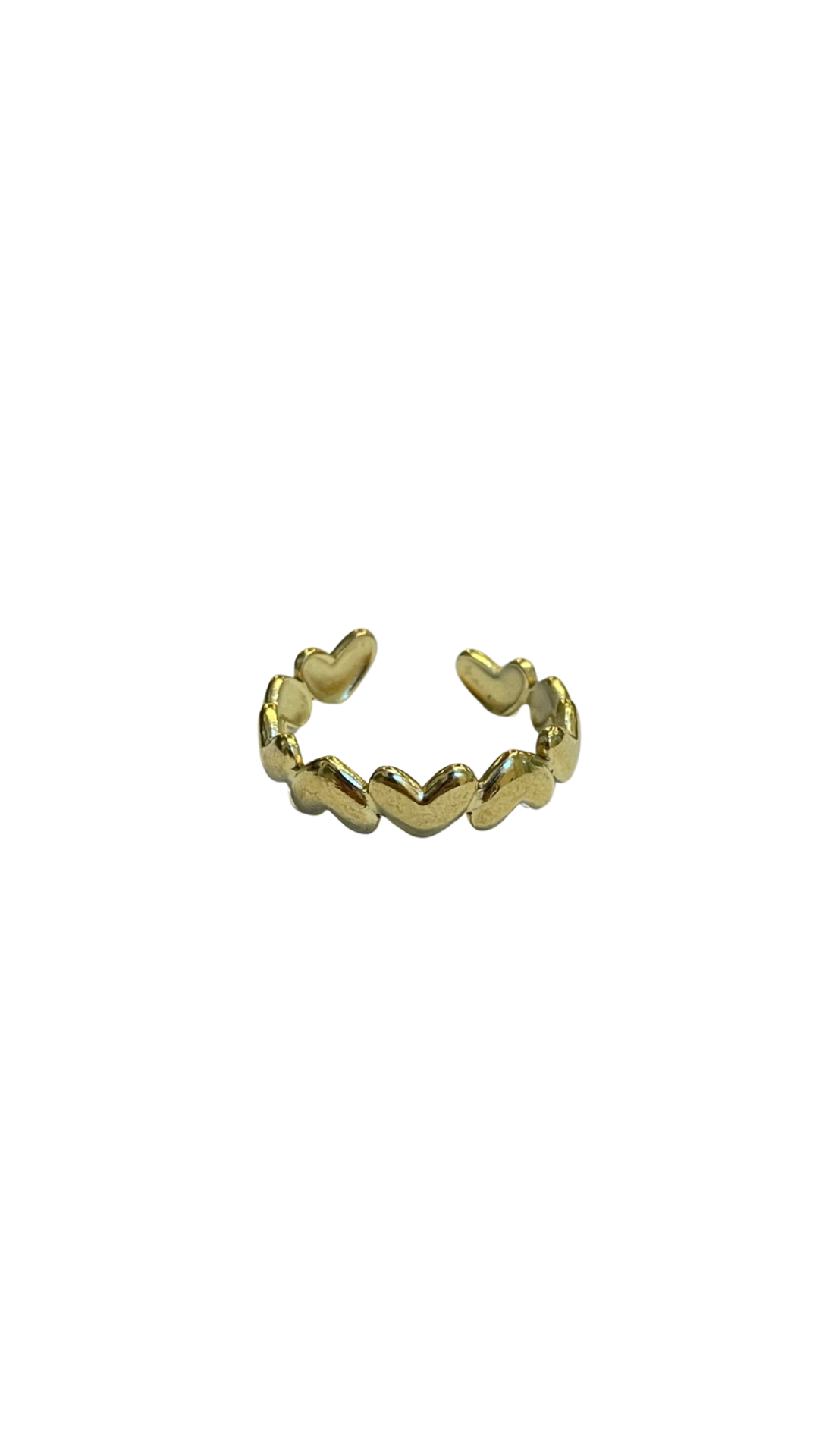 Anillo corazones pandora