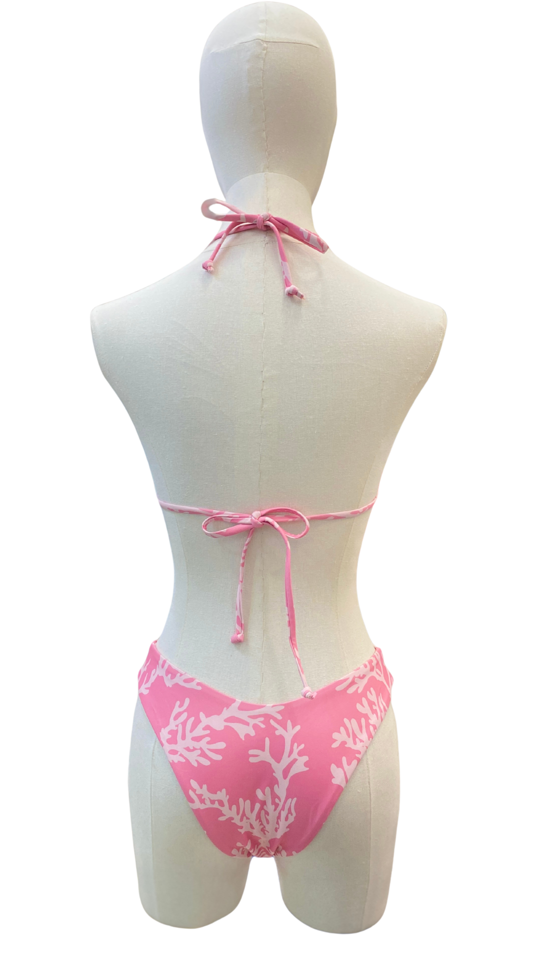 Set bikini Coral con estrella dorada