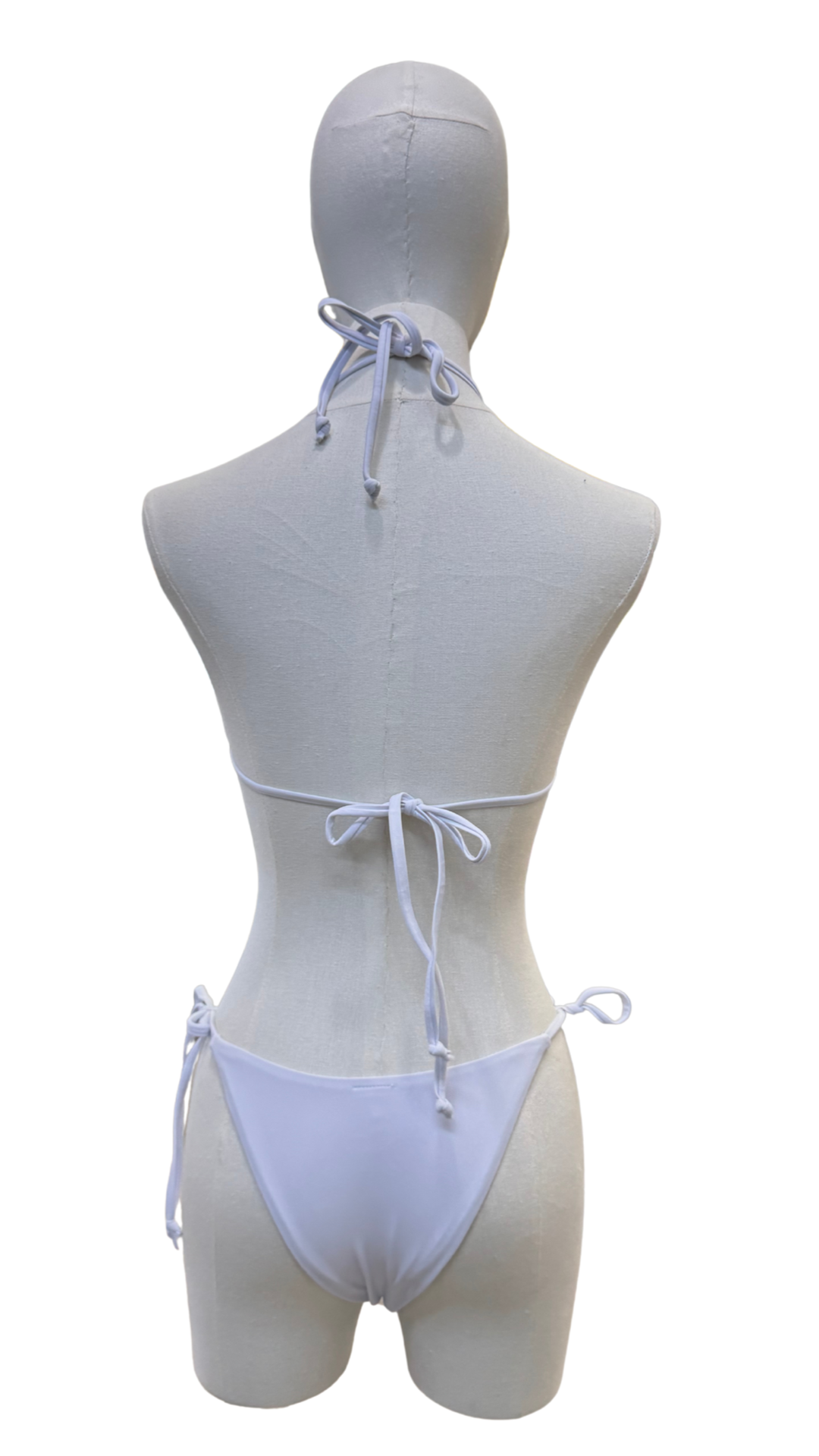 Set bikini completamente ajustable + pareo largo mesh