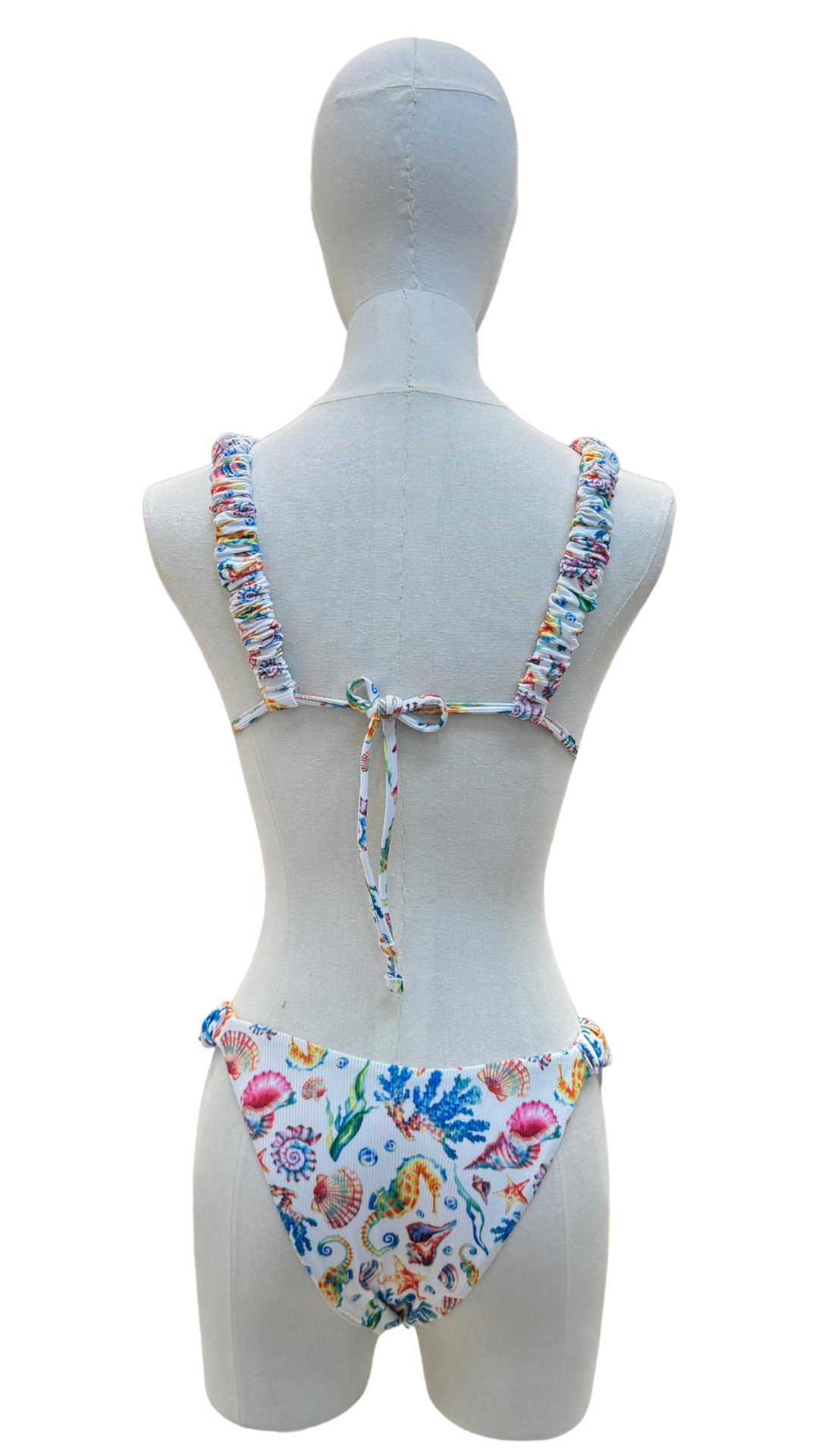 Set bikini de estampado marino