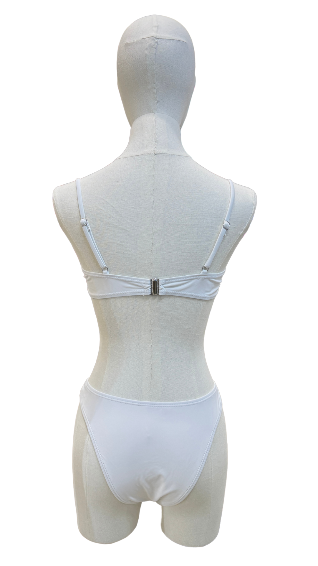 Set bikini con detalles dorados