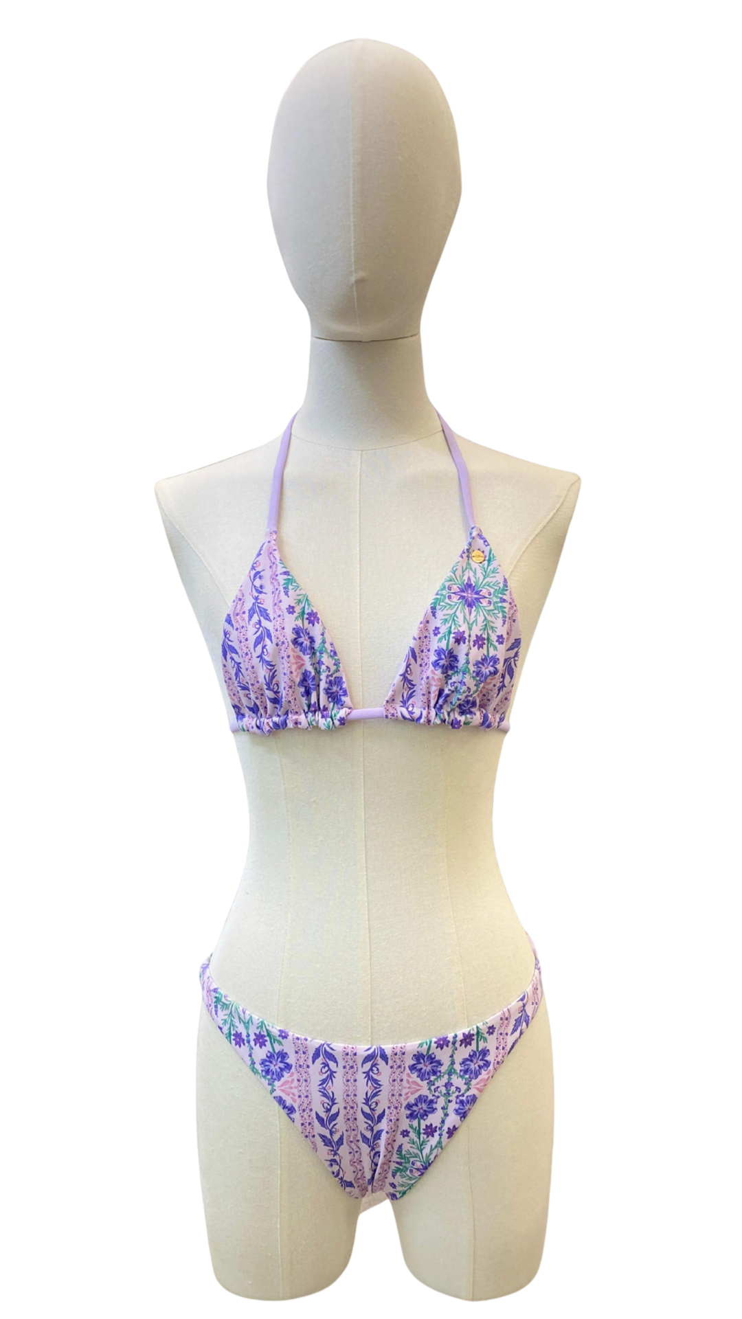 Set bikini de triángulo doble vista