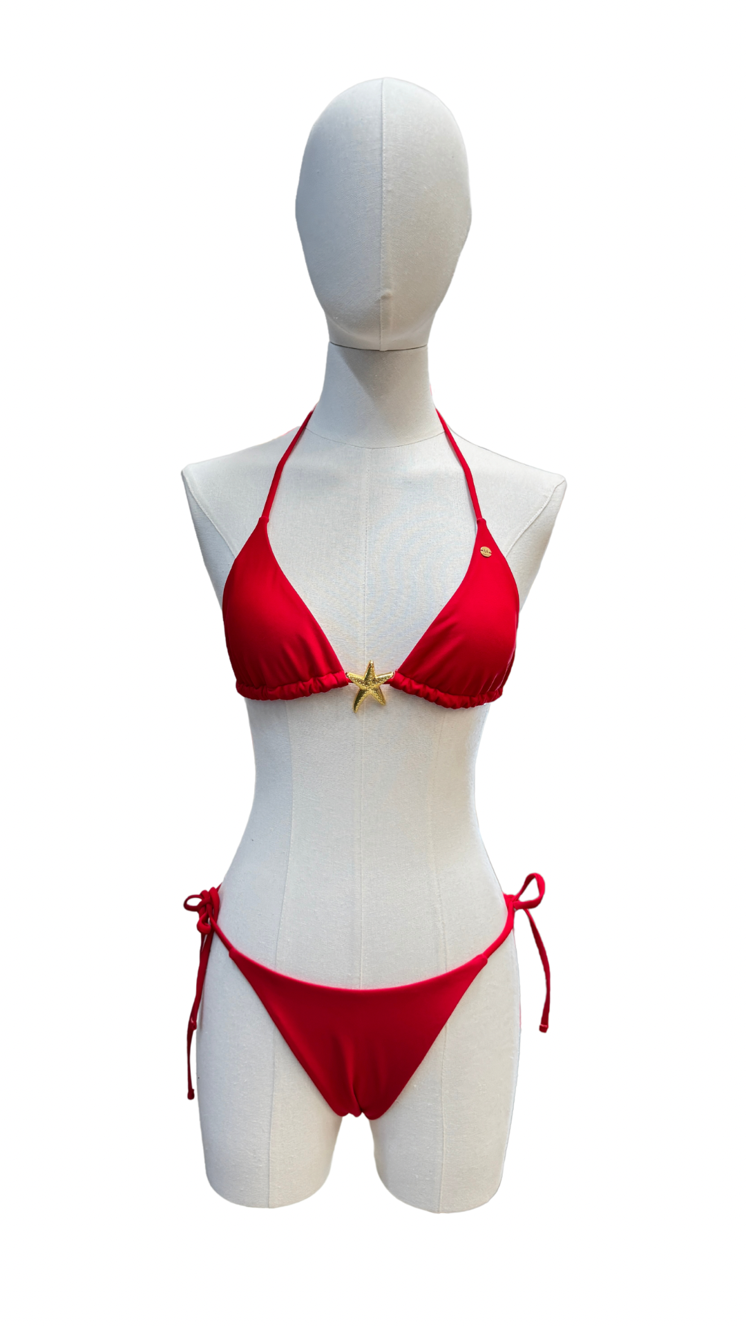 Set bikini ajustable con estrella dorada