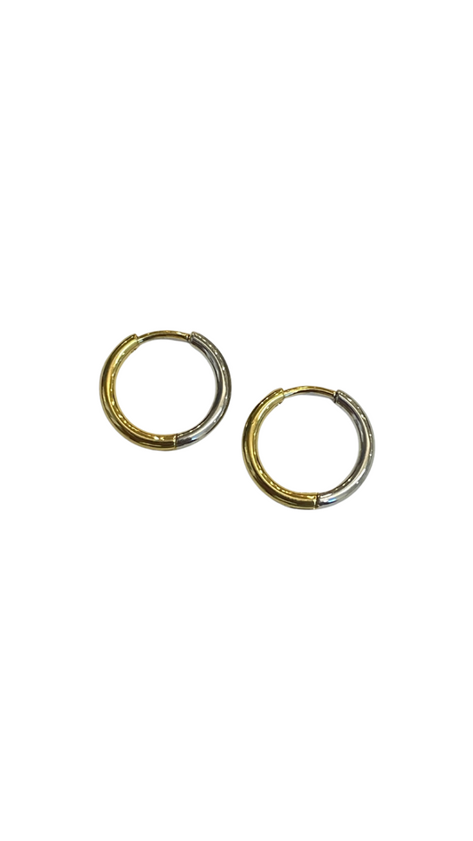 Huggie bicolor 19mm