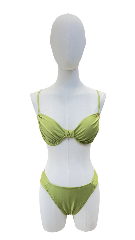Set bikini de top con varillas