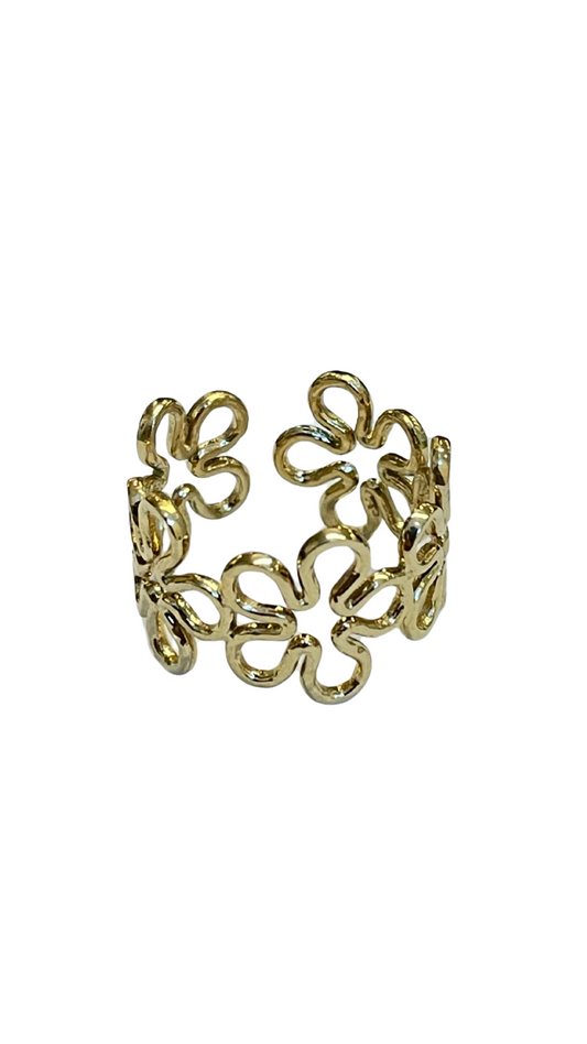 Anillo flores