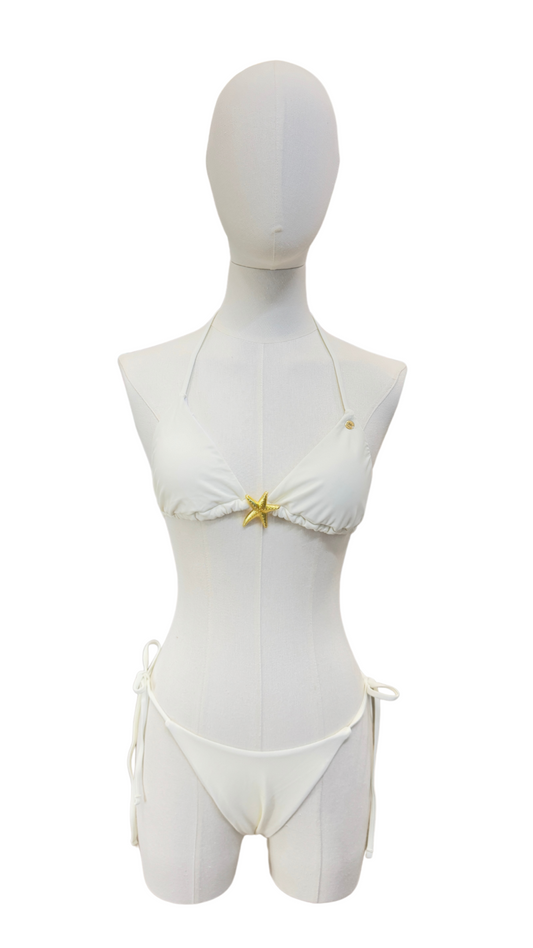 Set bikini ajustable con estrella dorada