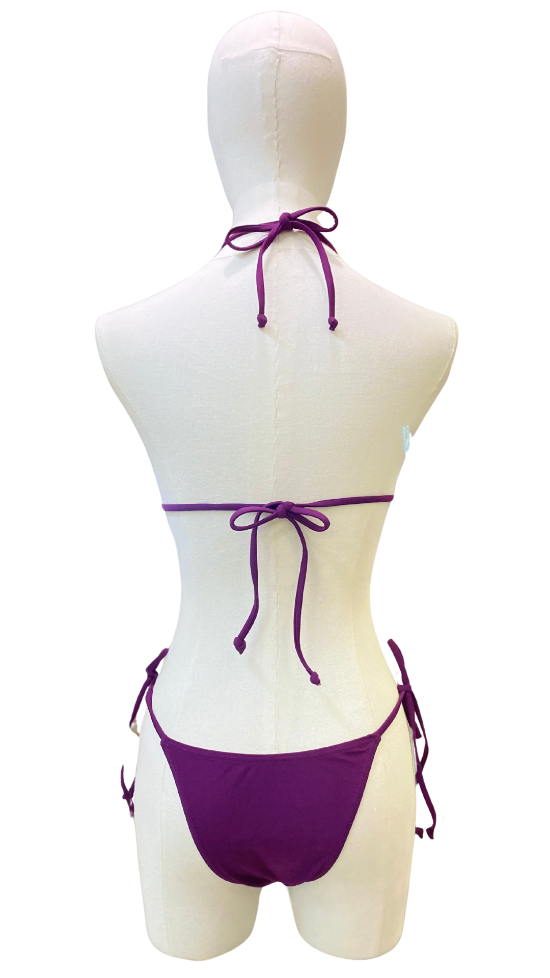 Set bikini completamente ajustable con orquídeas