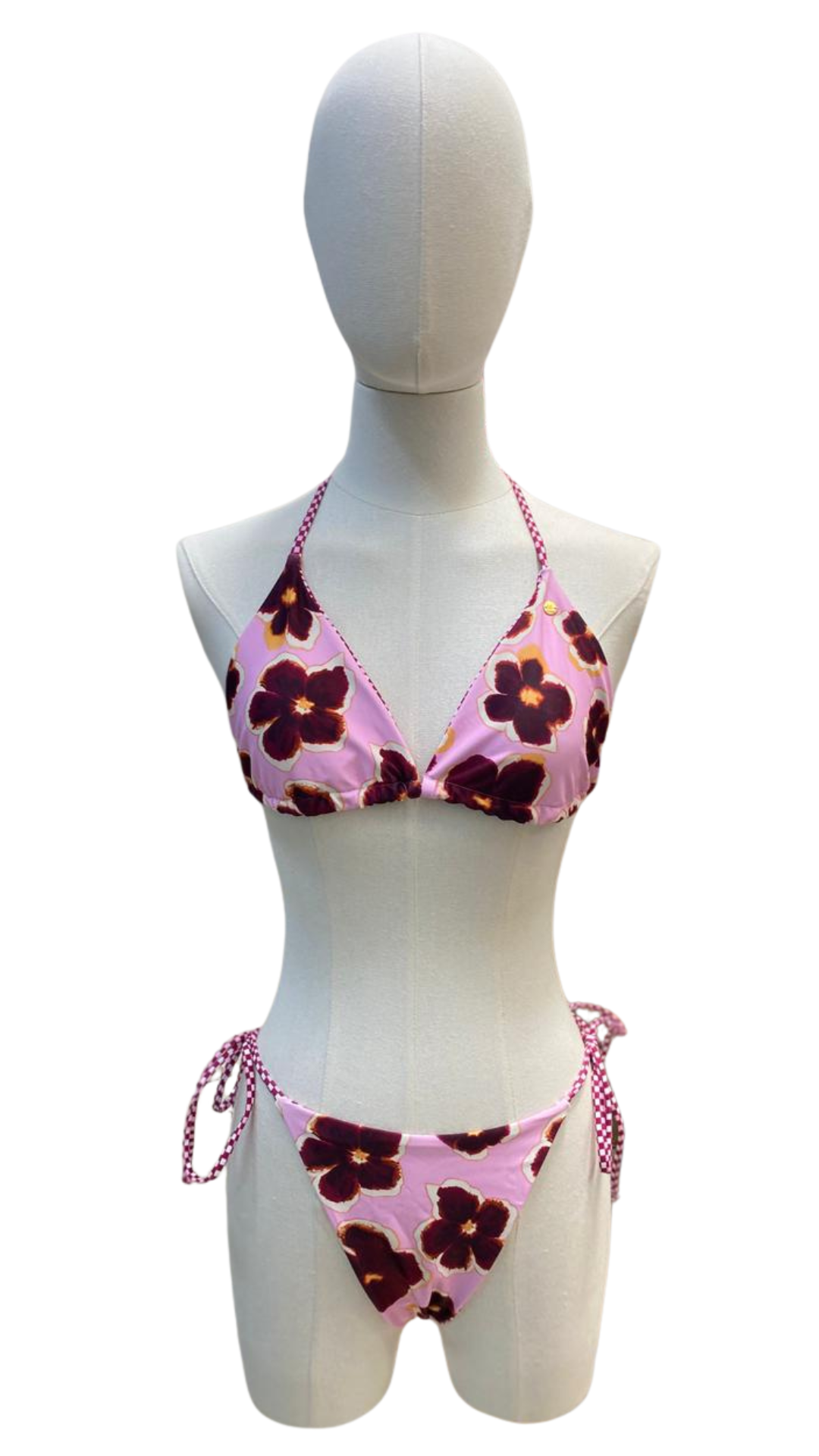 Set bikini completamente ajustable estampado