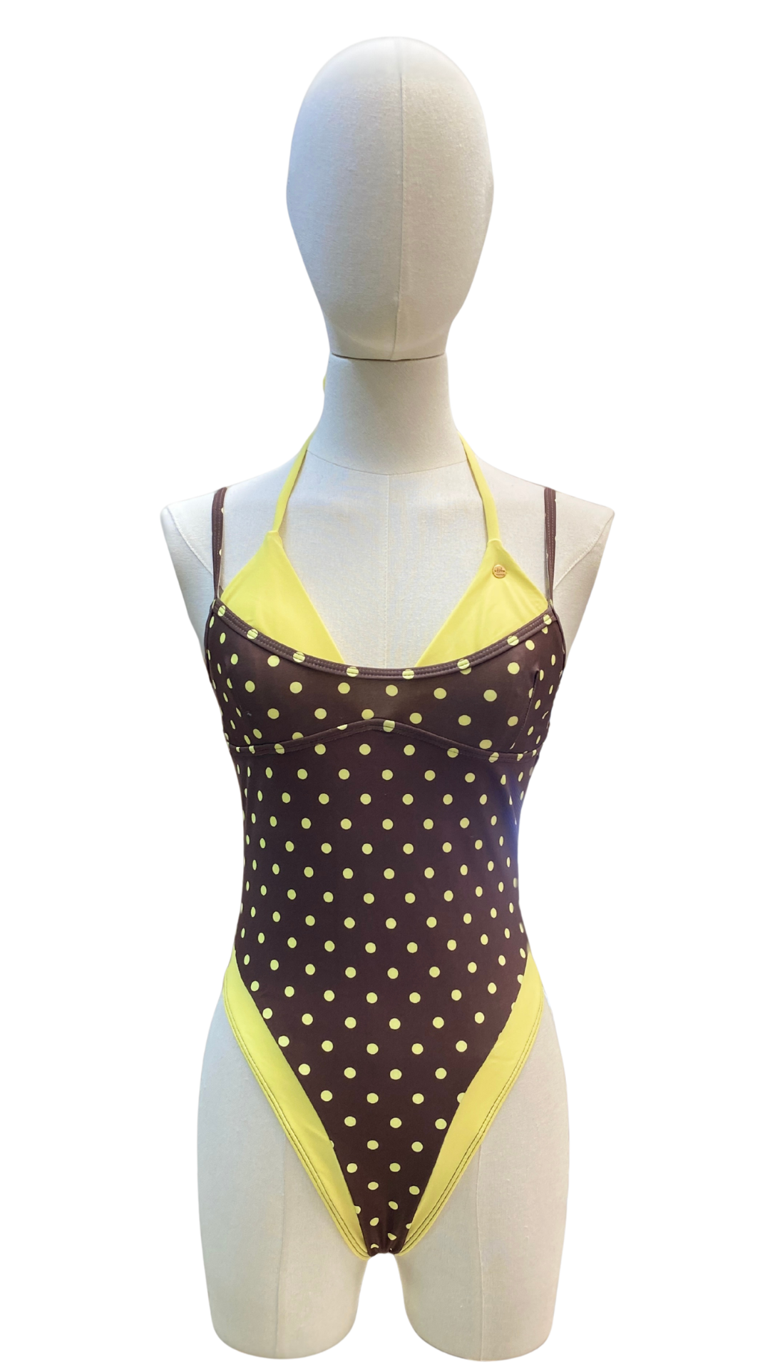 Bañador doble polka dots