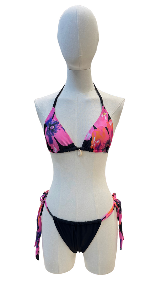 Set bikini tropical ajustable