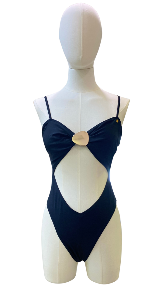 Trikini con detalle dorado