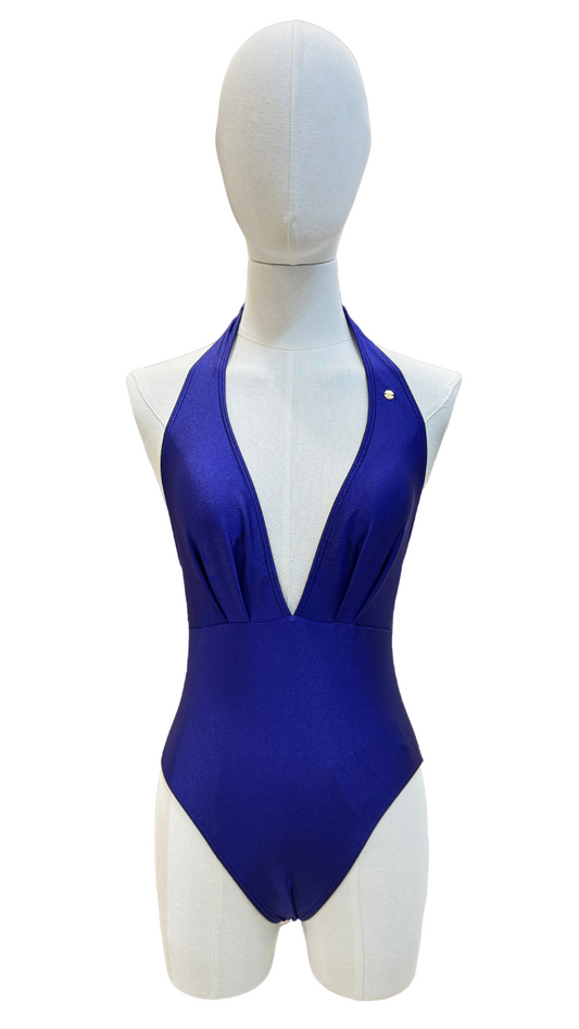 Bañador escote en V halter