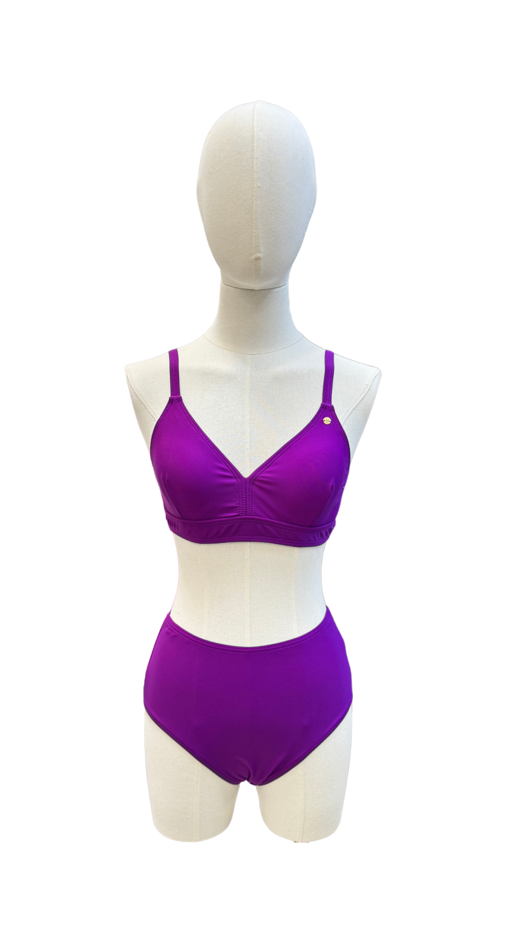 Set bikini de tiro alto