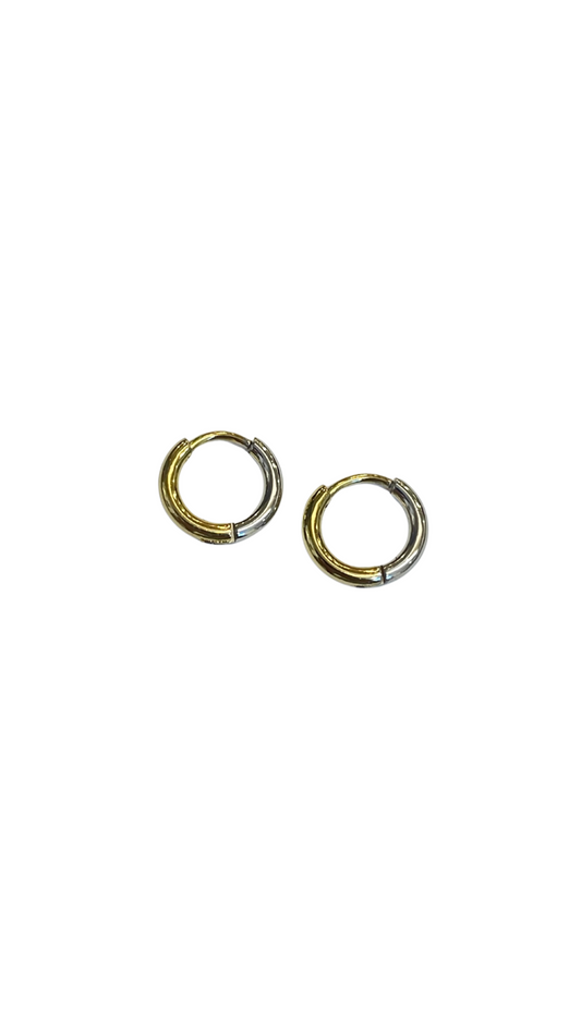 Huggie bicolor 12mm