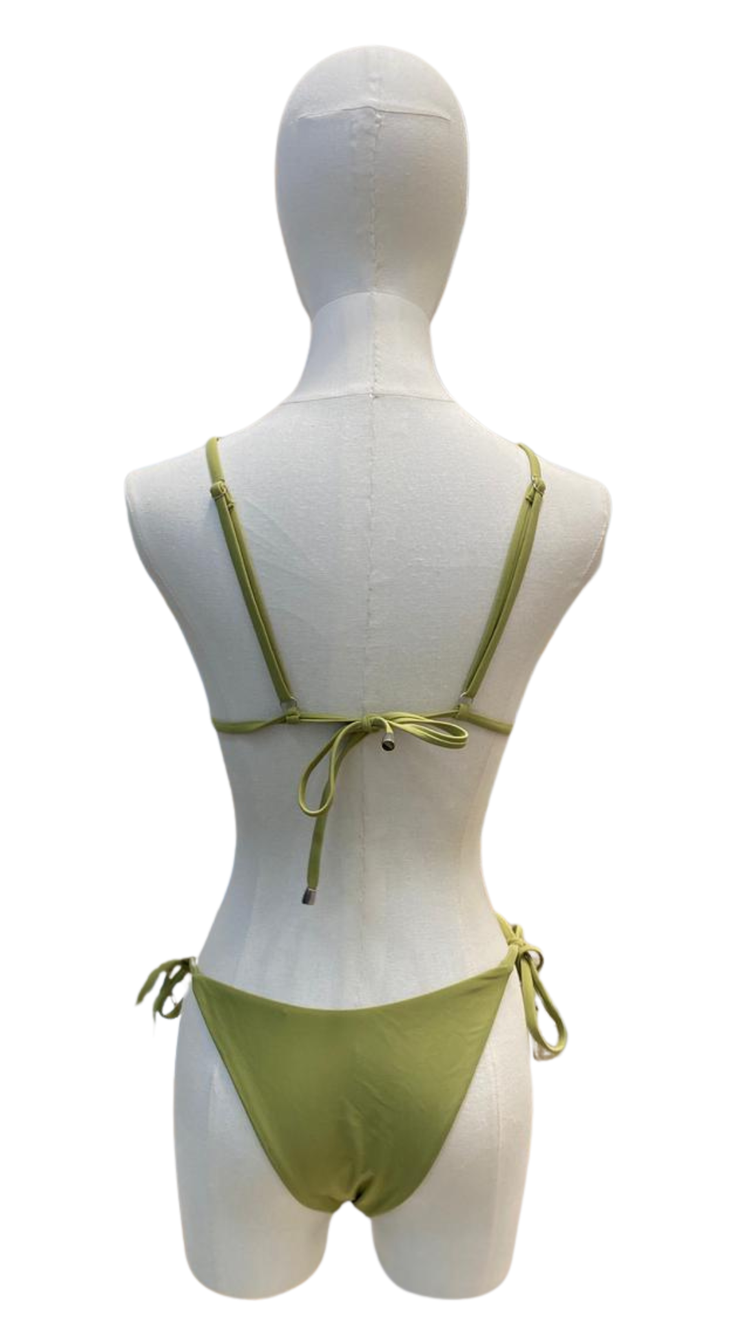 Set bikini con detalles en tirantes