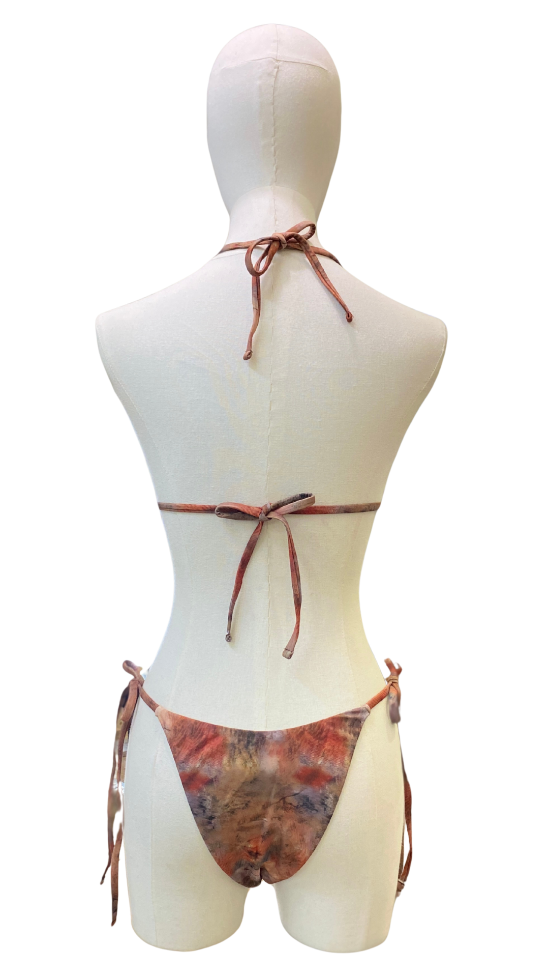 Set bikini tie dye + pareo corto
