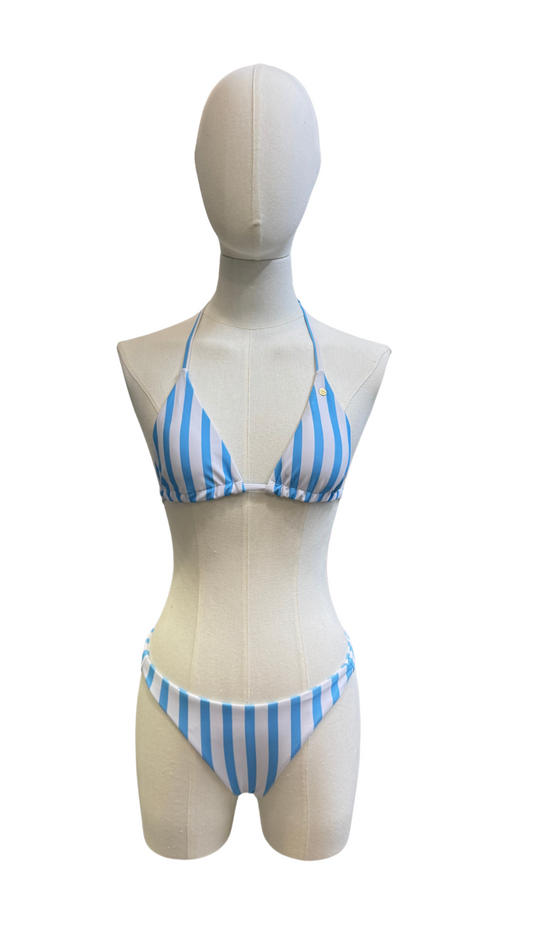 Set bikini de rayas