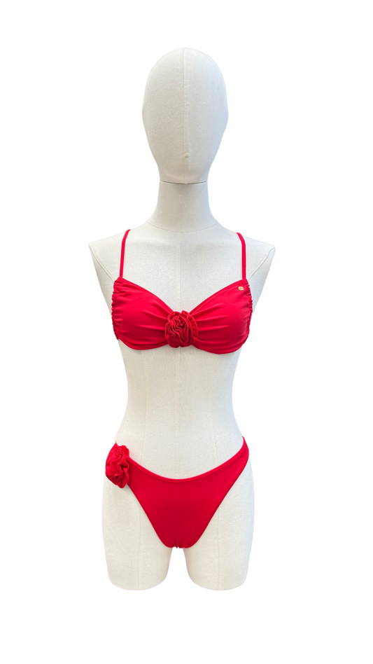 Set bikini de flores 3D