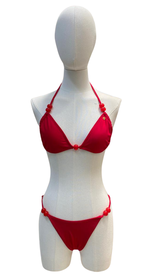 Set bikini con cuentas