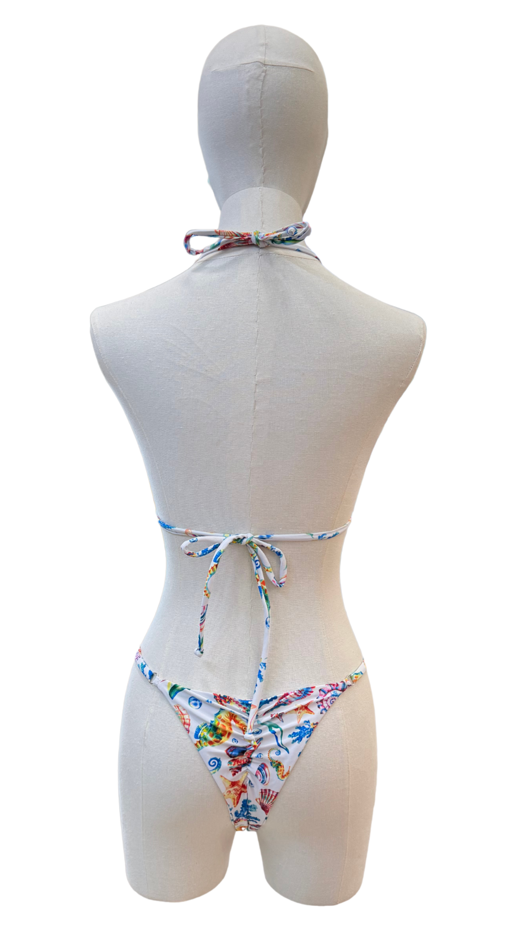 Set bikini estampado marino