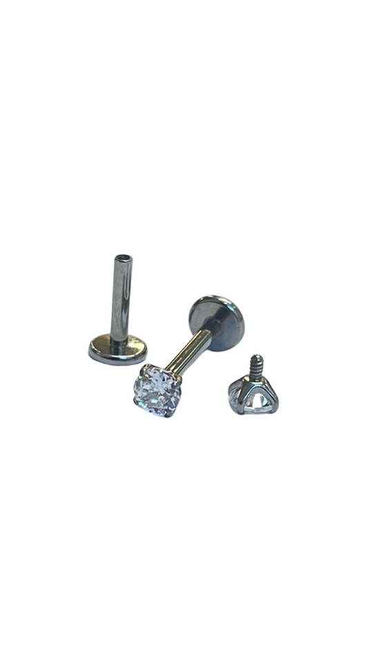 Piercing zirconia