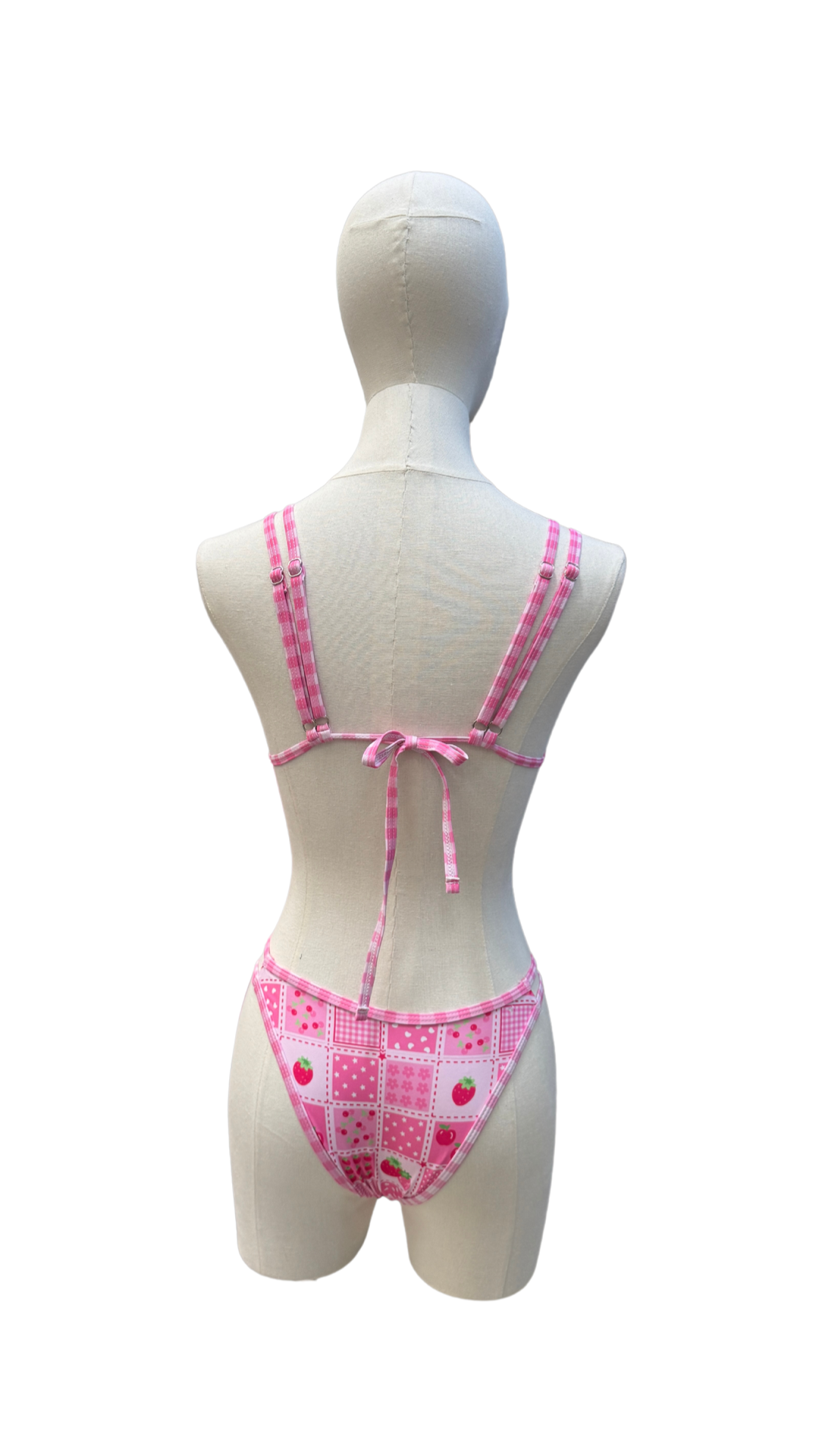 Set bikini estampado de fresas