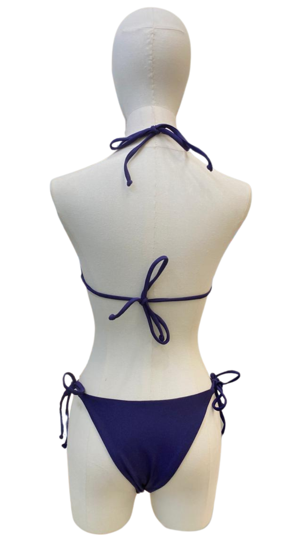 Set bikini con langostas bordadas