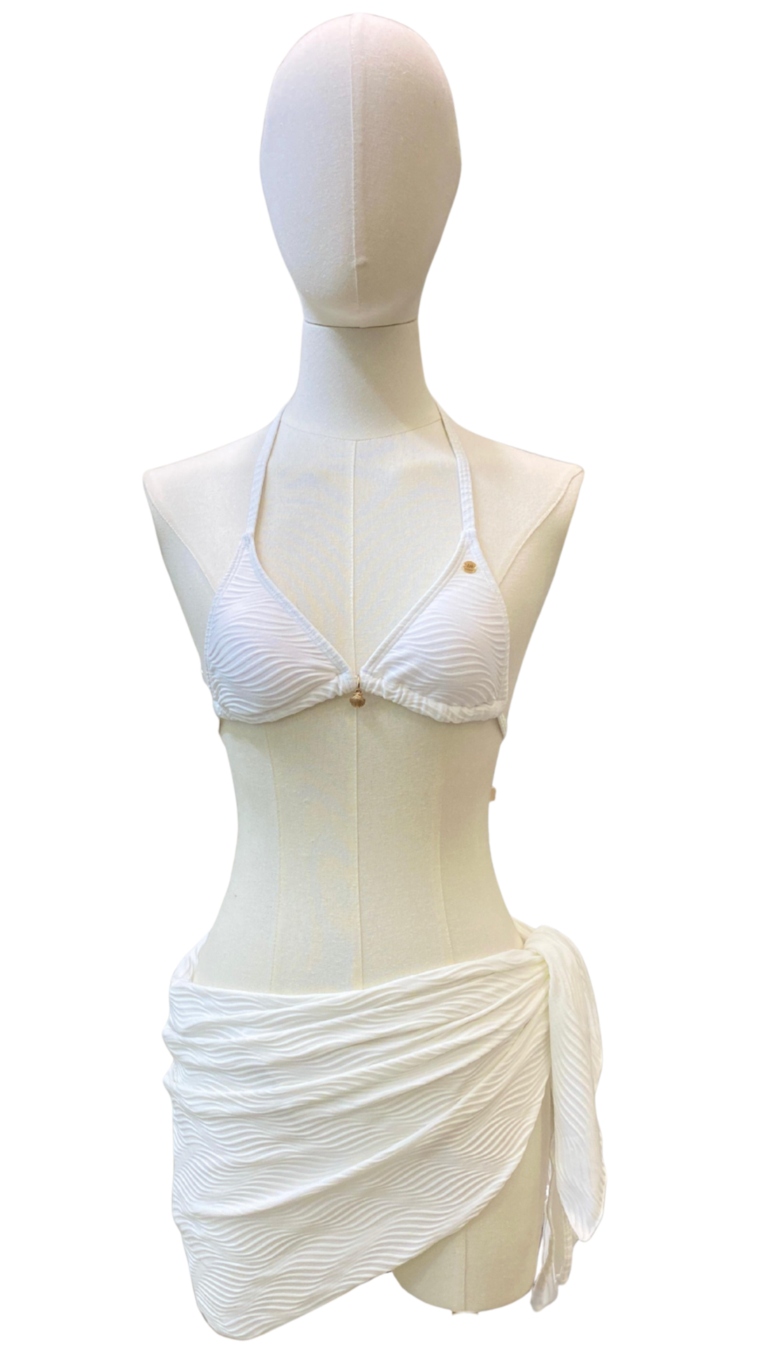 Set bikini + pareo corto