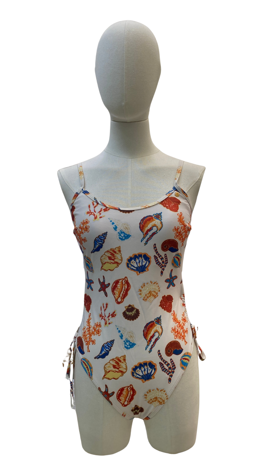Bañador de estampado conchas