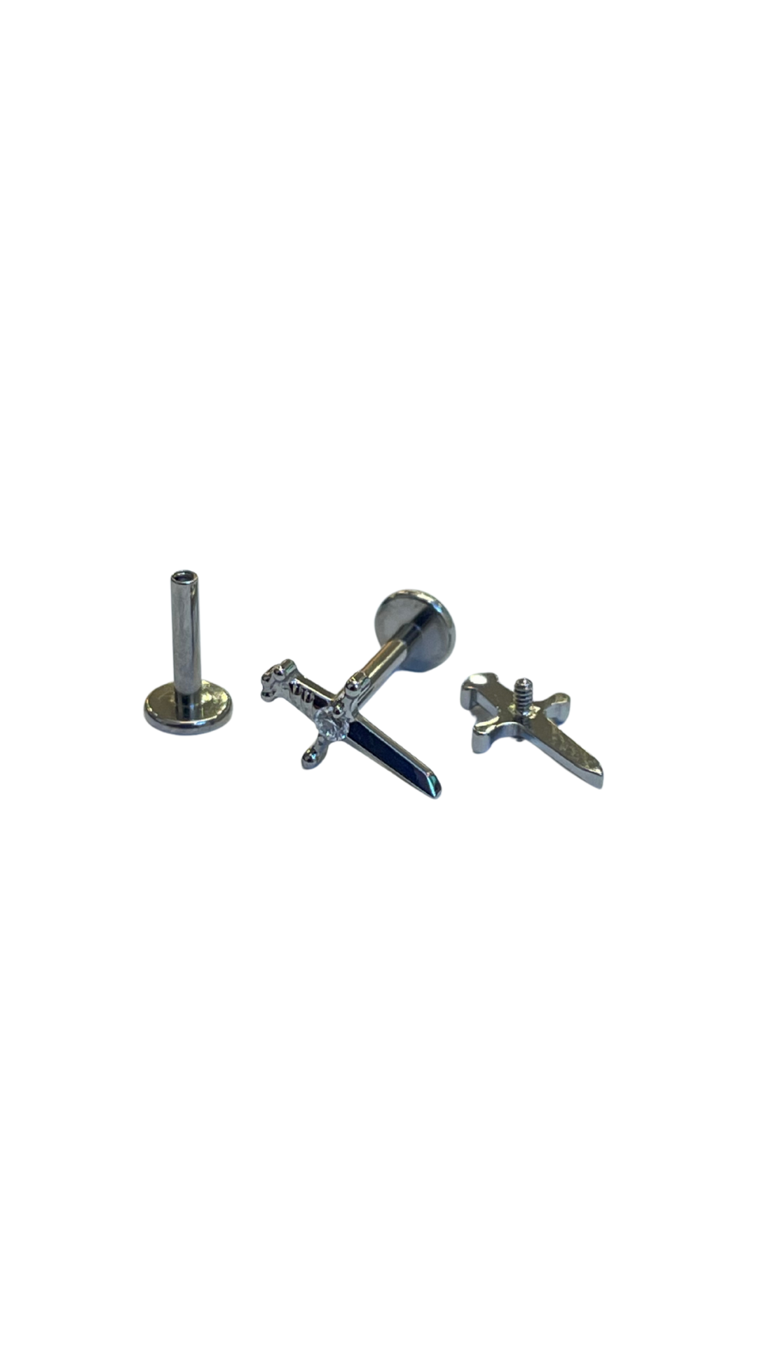 Piercing daga de titanio