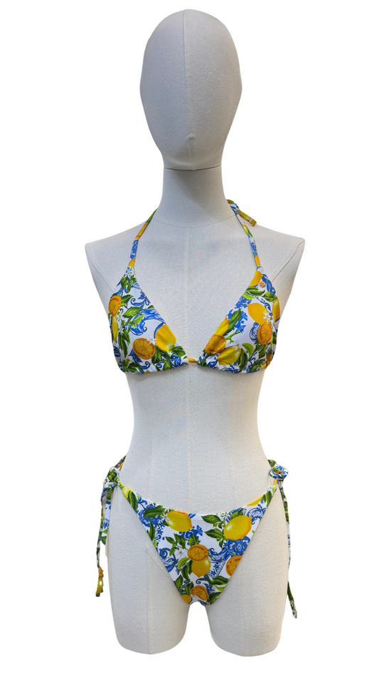 Set bikini de limones