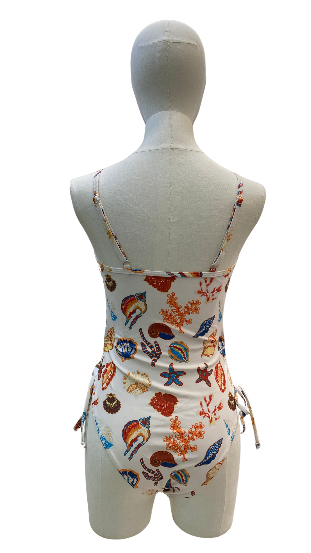 Bañador de estampado conchas